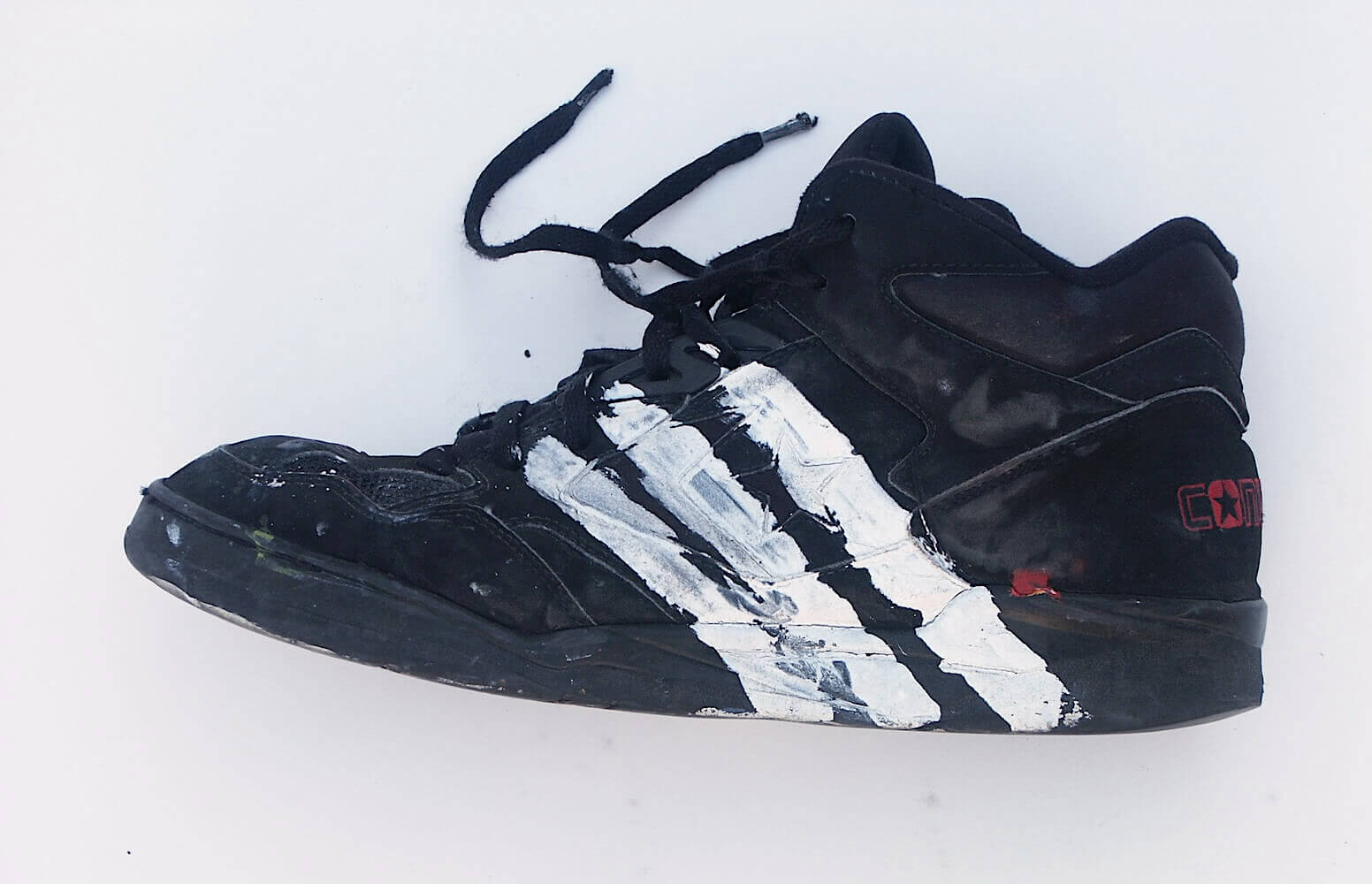 Janko Matic artwork Converse / Adidas converted trainer